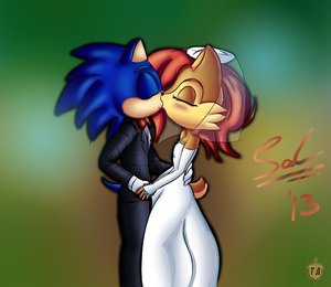 Sonic and Sally #1 by Blazeymix