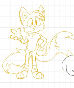 small tails doodle by Angelina15