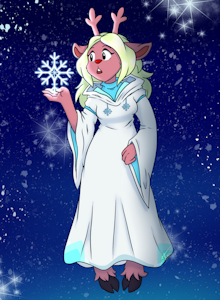 Fanart - DELTARUNE / Noelle Holiday by YenriStar