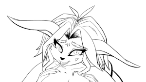 Aisha head shot by kitsuneismything