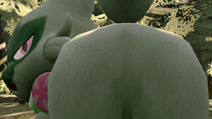 POV: Floragato crushes you with his butt by R4yTheMouse