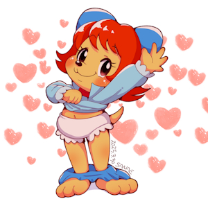 Commission: Bright Eyes (from "Pound Puppies 2nd Season") by Sanae