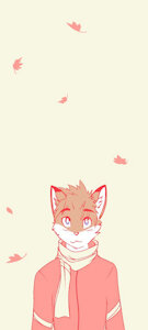 Phone screen Fox by Foxrich