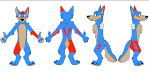 Lightning reference sheet by Unknownman567