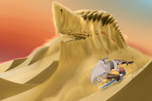 Sun Diver and Dune Rider by TiHavok