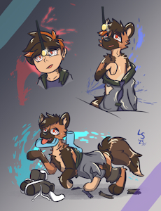 Becoming a Good Boy by RazorFiredog