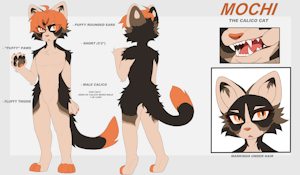 Mochi Reference Sheet 2025 by GushoAfterDark