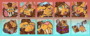 Thena Emojis 2 by PocketPaws