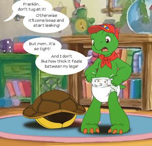 Franklin's little problem by Yipthecoyotepup
