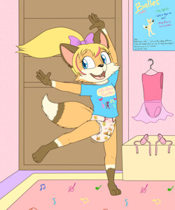 Ella the fox Ellie twin sis by BabySkye