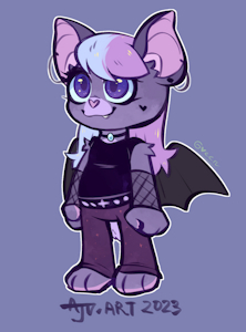 Pastel Goth Battie (OPEN) by GreenieGhost