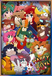 Juuni Senshi Bakuretsu Eto Rangers 30th Anniversary by raccoonboy98