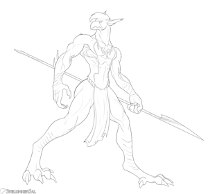 Chozo Anthor (Patreon Mega Comm) 03/2025 by SpelunkerSal