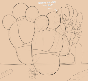 Big bro feet by Sparkythechu