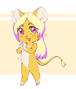 Squeaky Chibi Lillly by LillyTigger
