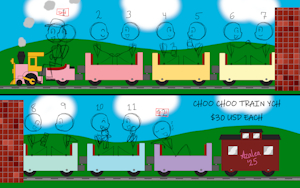 Choo Choo Train YCH by BabyAzalea