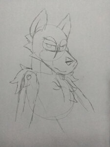 My first post sketch by OzzyFennec