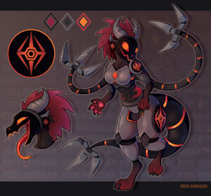 Protogen Kobold by ErisMorgan