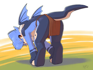 The Backside by AjinArts