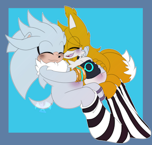 Snuggle buddies (reward) by LilCrazyBat