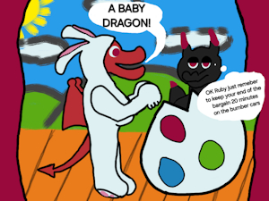 The Easter play by Angellothefox