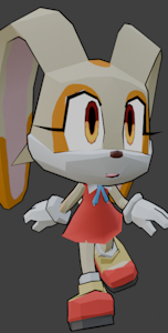 Low poly Cream test by guiltstar