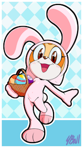 Cream the Easter Bunny by fourball