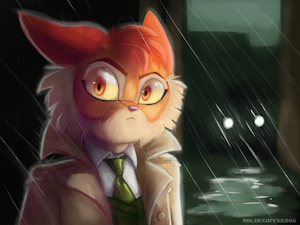 Rainy Freck by bluecoffeedog