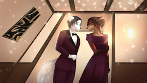 [Commission] - Prom by AirisKiahin