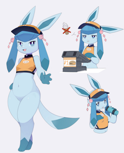 More Glaceon fashion by Lightyy