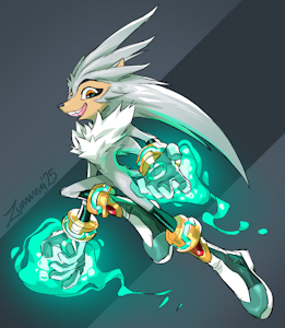Silver the Hedgehog Design by Zummeng