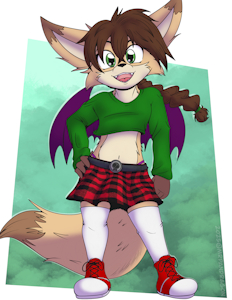 [Commission] FennBat FemBoy #SFW by mrpandragon