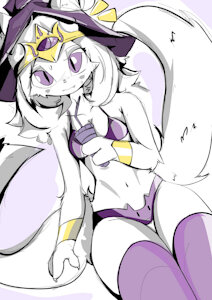 Lounging Luxia by GeneralDelphox