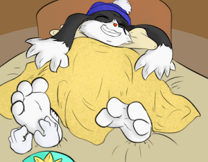 Eager to Play - Anxious to Sleep by KitlaValkyrie