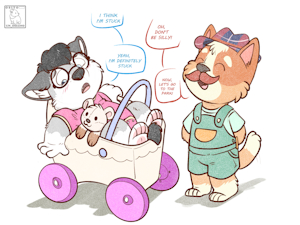 Playing house, again by Loupy