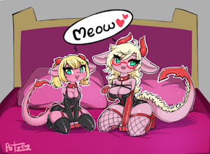 [Doodle] Meow Dragon by Potzm