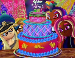 Happy 10th Splataversary by CandiPhoenixesArt