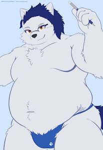 Xuen in a Fundoshi - WIP by LittleHyper