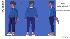 Reference Oc by Wolfiying