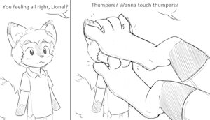 touch pawfloof by AlloyRabbit