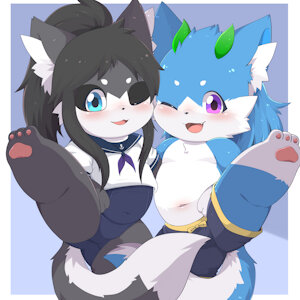 🖤💙 by toruu90
