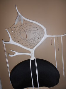 'Arctic Ice' Antler Dreamcatcher by TheSilverCaribou