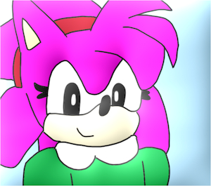 classic amy rose again by frogtable125