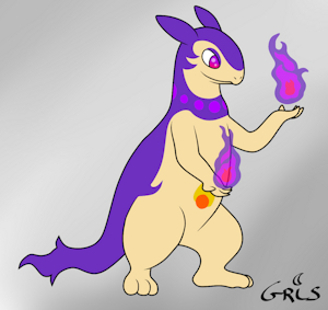 [Comm] Fiery Soulkeeper by Grisouille