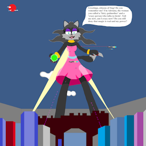 The Big Sister: Adriana Has Grown Bigger! by Jaredthefox92