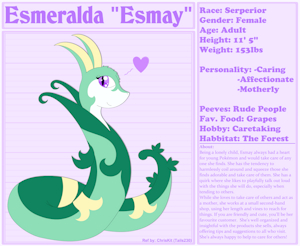 Esmeralda the Serperior by tails230