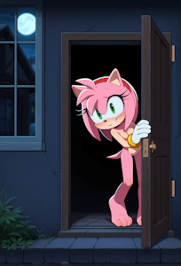 Going out for an evening stroll by quacking
