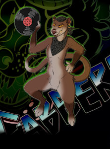 Rave the Fossa by WasylTheFox