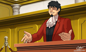 OBJECTION (Ace Attorney Commission) by codyf0xx