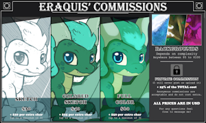 Commission Price Sheet by Eraquis